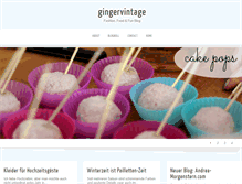 Tablet Screenshot of gingervintage.de